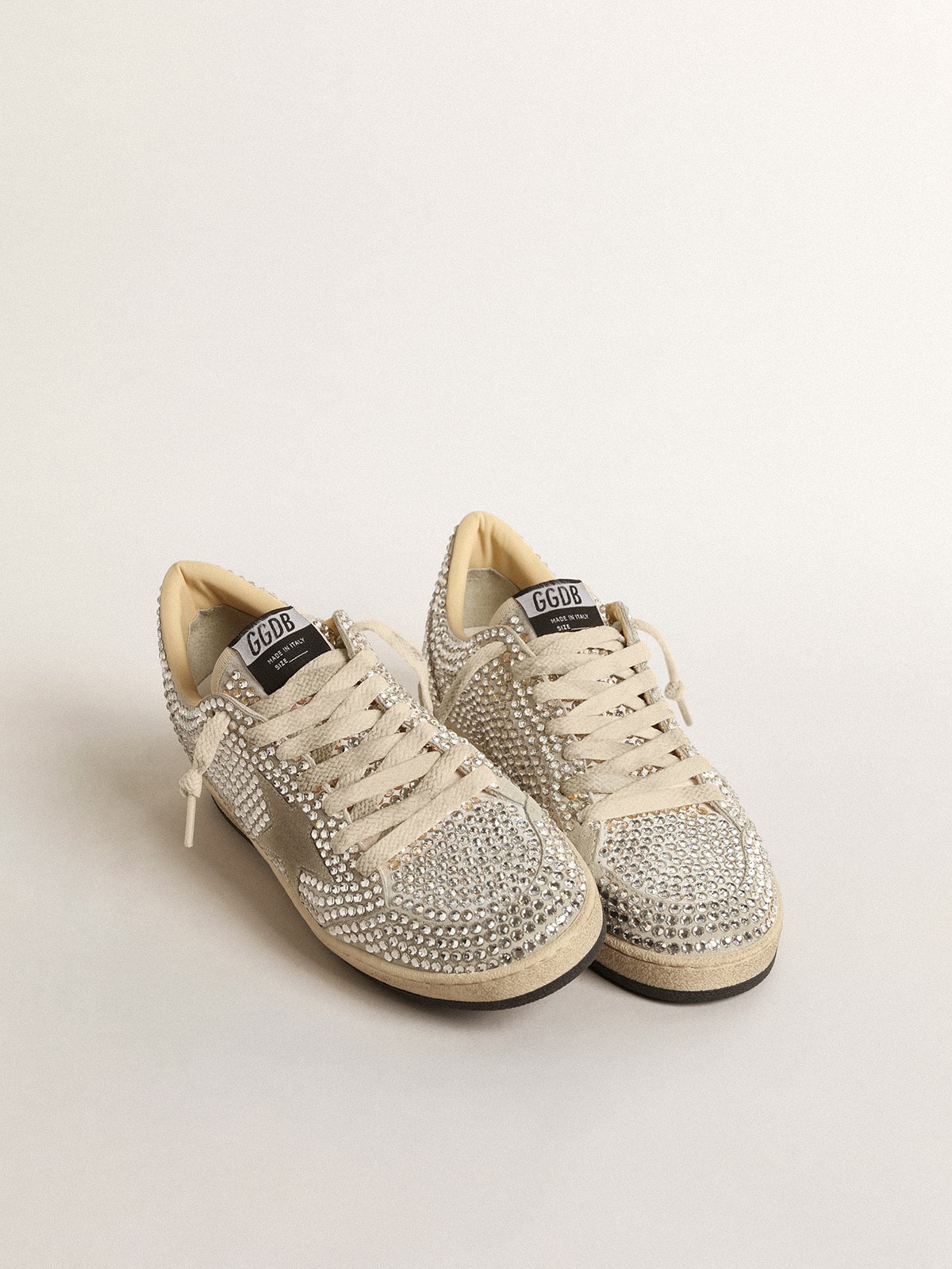 Women’s Ball Star LTD with Swarovski crystals and gray suede star