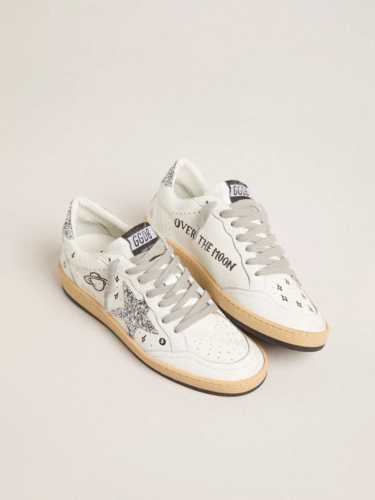 Women’s Ball Star Wishes in nappa leather with glitter star and heel tab