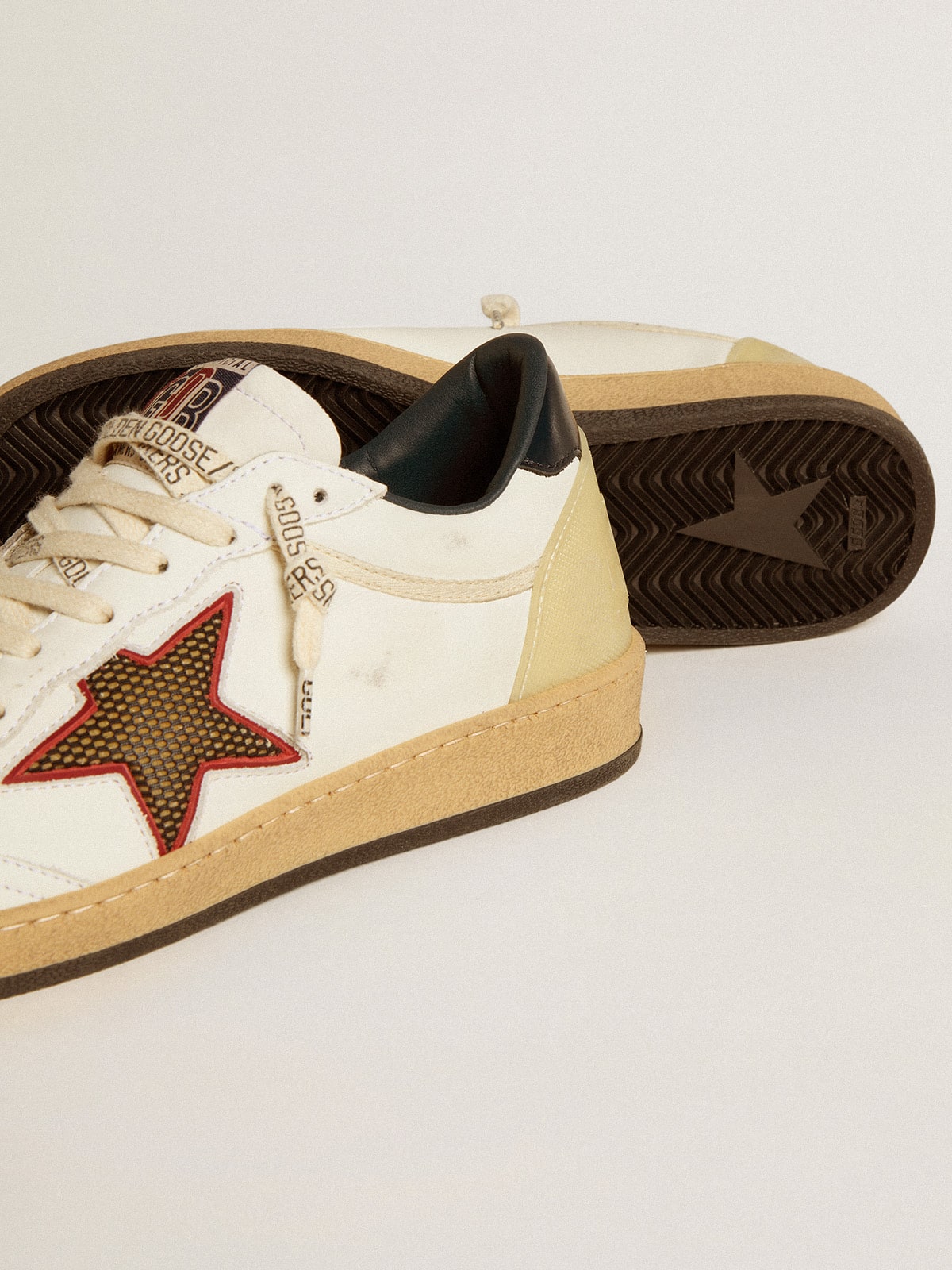 Women’s Ball Star LTD with mesh star and midnight blue leather heel tab