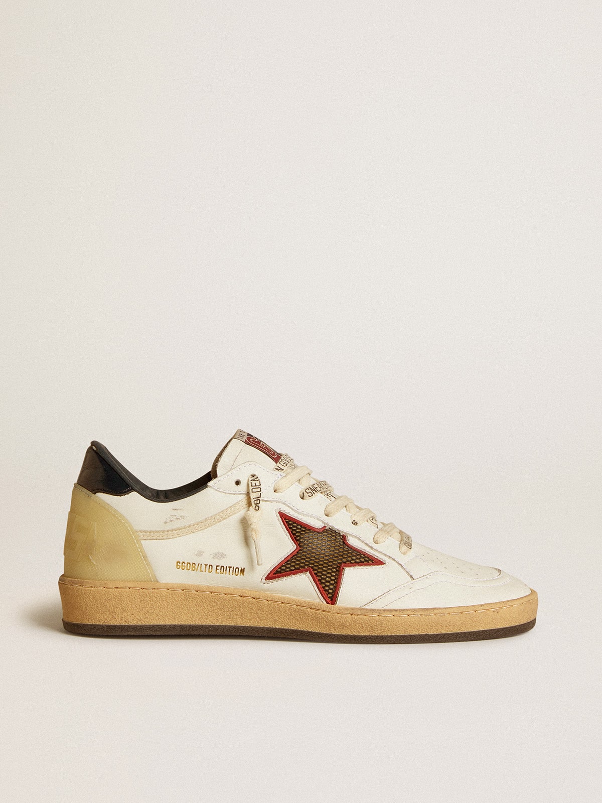 Women’s Ball Star LTD with mesh star and midnight blue leather heel tab